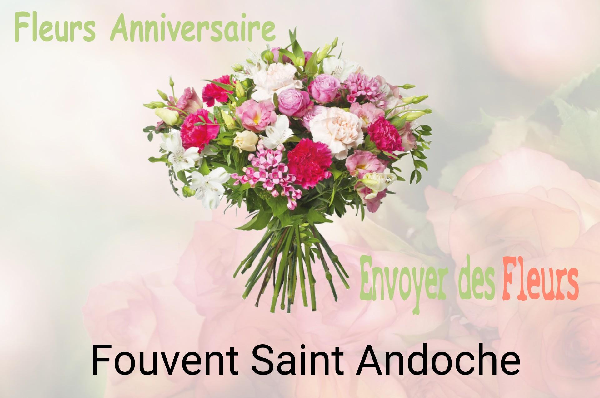 Bouquet de fleurs d’anniversaire livré à Fouvent-Saint-Andoche